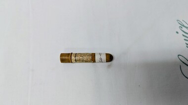 Lauder-Brunton snakebite kit, instructions for use on label