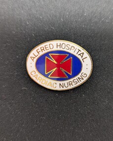 Badge, Alfred Hospital Cardiac Nursing Badge, unknown