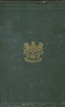 Front cover of book - 'The history of Prahan from its first settlement to a city' by John Butler Cooper