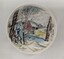 Front on Johnso Brothers 'Friendly Village' trinket dish 