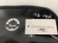black vinyl case with central logo - white circle with black maple leaf, banner across centre with script "Frosst"