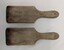 Back view of butterpats (smooth finish0, [ca. 1870's] Alfred hospital