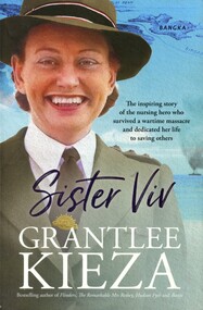 Front cover of the book 'Sister Viv' by Grantlee Kieza 2024