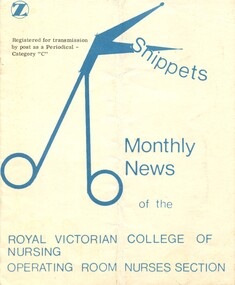 Front cover of Snippets September 1973