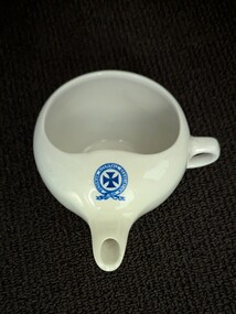 Top view of Victorian Hospitals Association Feeding Cup