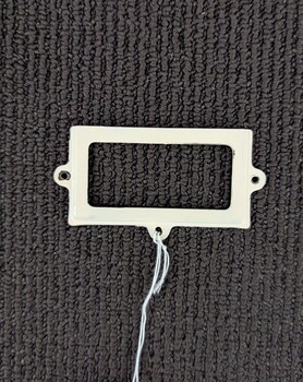 Card holder from door in Alfred Hospital Nurses Home