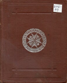  Front cover of the 'St John Ambulance Association hints and helps for home nursing and hygiene'                                                                                                                                                                           