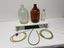 Wangensteen suction apparatus, 3 glass bottles and tubing