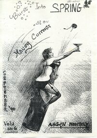 Front page of 'Moving Currents' Alfred Hospital School of Nursing newsletter September