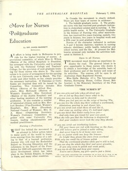 page 12 of 'The Australian Hospital' 7th February 1934, Hospitals Commission of NSW