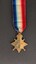 Reverse of 1914-1915 Miitary Star awarded to Leah Rosenthal