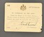 Leah Rosenthal invitation to Windsor Castle, 1919
