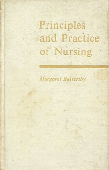 Front cover of 'Principles and practice of nursing', Battersby, 1962