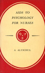 Front cover of 'Aids to psychology for nurses', Altschul, 1962