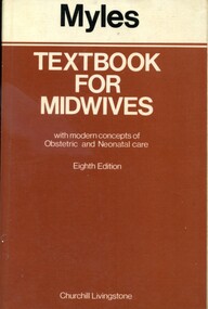 Front cover of 'Textbook for midwives: with modern concepts of obstetric and neonatal care', Myles, 1975