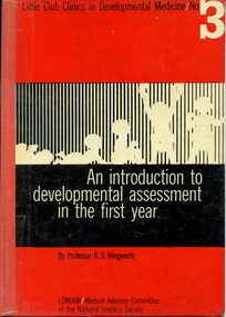 Front cover of 'An introduction to developmental assessment in the first year', 1962, Illingworth