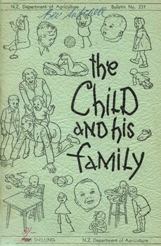 Front cover of 'The child and his family' 1951, Johnson