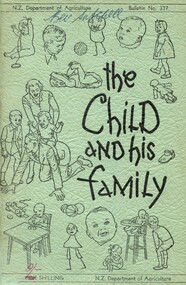 Front cover of 'The child and his family' 1951, Johnson
