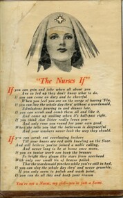Poem 'The Nurses If'