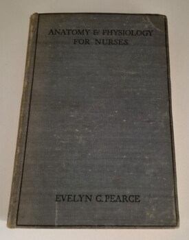 Front cover of 'Anatomy and physiology for nurses', 1944, Morton