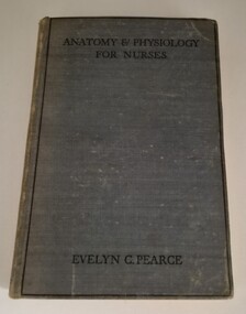Front cover of 'Anatomy and physiology for nurses', 1944, Morton