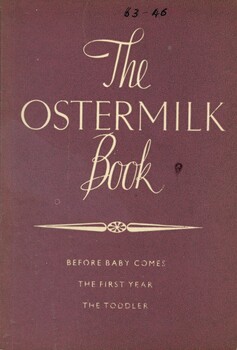 Front cover of 'The Ostermilk Book', 1954, Glaxo laboratories
