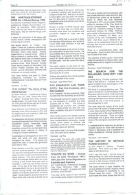 Book review of '530 nurse! :the story of the Alfred nurses,' Ancestor, Spring 1996, Joan Willis, reviewer