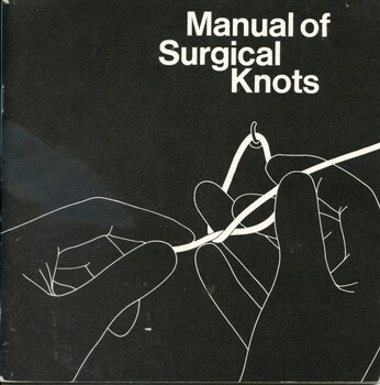 Front cover of 'Manual of surgical knots', Zikria