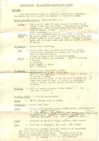 First page of 'Instructions for approved nursing applicants', Alfred Hospital [ca.1937]
