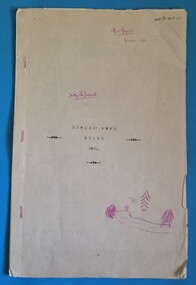 Cover page of 'Nurses' home rules, 1951' Alfred Hospital
