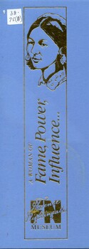 Front cover of Note pad from the Florence Nightingale Museum, London
