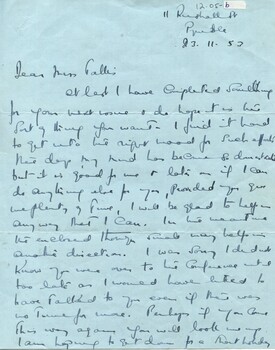 First page of Room 8. cupboard 12, Shelf 2, AH nursing memorabilia