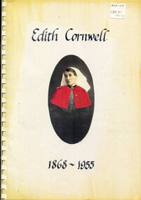 Front cover of 'Edith Cornwell 1868-1955', Cornwell & White, 1992
