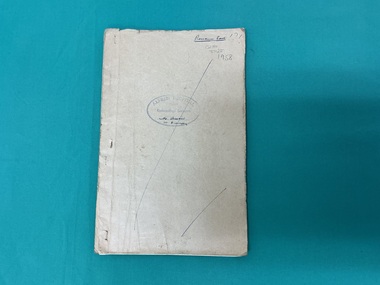 Document - Lecture Notes, Alfred Hospital School of Nursing, Alfred Hospital Gynaecology Lectures [ca.1950’s], [ca.1950’s]