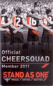 Plastic membership ticket, 2011