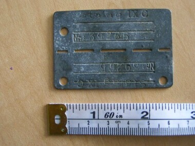 POW dog tag