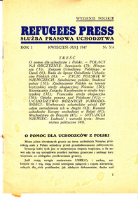 refugees press publication