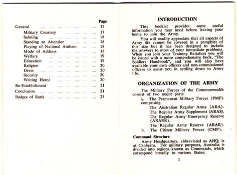 A small yellow pocket book titled 'Information for National Servicemen. Issued to all conscripts.