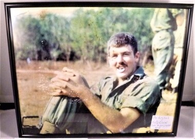 Photograph - Framed photograph, McPherson, 9RAR, 1968-1969 (Approximate)