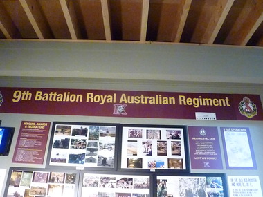 Poster - Information Board, 9th Battalion Royal Australian Regiment