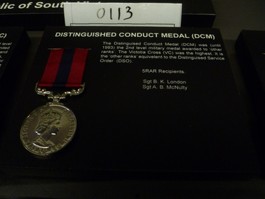 Medal - Medal, Replica, Distingushed Conduct Medal (DCM)