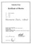 Copy of Certificate of Service relating to Major Wally Sheppard