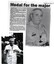 Copies of newspaper clippings relating to Major Wally Sheppard