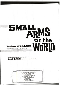 A copy of Small Arms of the World 