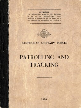 Australian Military Forces: Patrolling And Tracking 1965