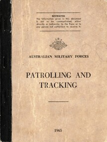 Australian Military Forces: Patrolling And Tracking 1965