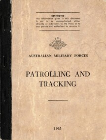 Australian Military Forces: Patrolling And Tracking 1965