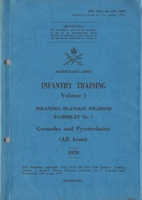 Infantry Training, Volume 1, Infantry Platoon Weapons