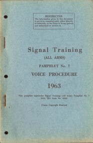 A bluish grey coloured cover with black writing