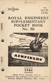 Royal Engineers Supplementary Pocket Book, No. 5B: Airfields, 1946